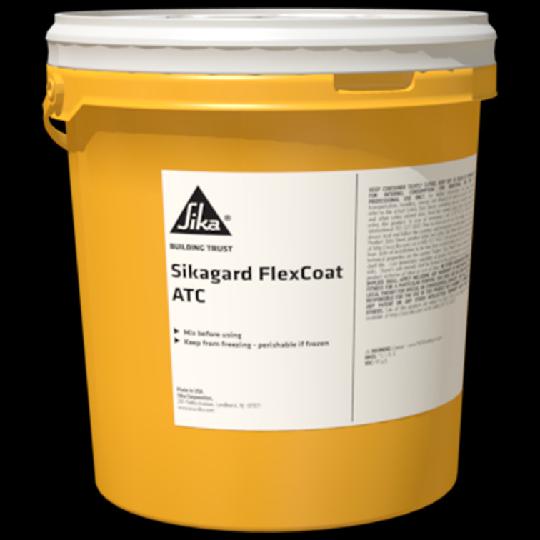 Sikagard FlexCoat ATC Water-Based Acrylic Top Coat - White Base - 5 Gallon Pail