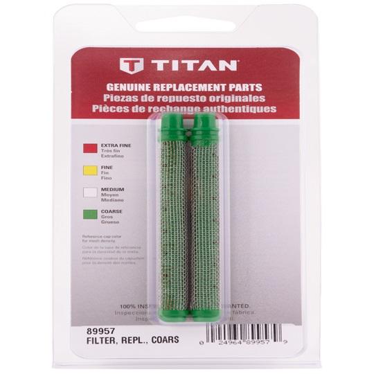 Titan Tool Gun Filter (Unthreaded) Green 30 Mesh - Coarse - 2/Pack