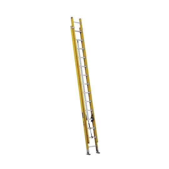 28' Fiberglass Extension Ladder - 375 Lb. Load Capacity