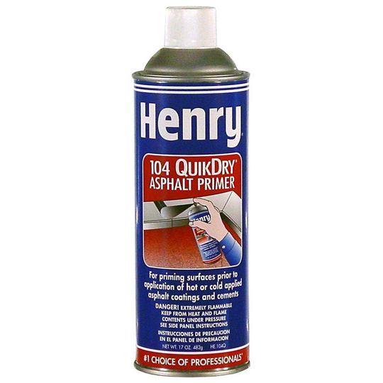 104Q QuikDry Asphalt Spray Primer - 17 Oz. Aerosol Can