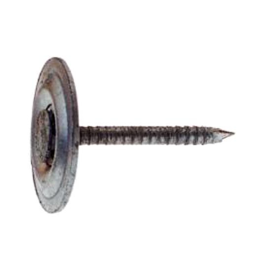 1-1/2" Grip-Cap® Ring Shank Round Metal Cap Nails - 50 Lb. Box