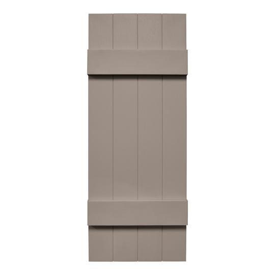 Board-N-Batten Standard Four-Board Joined Shutter