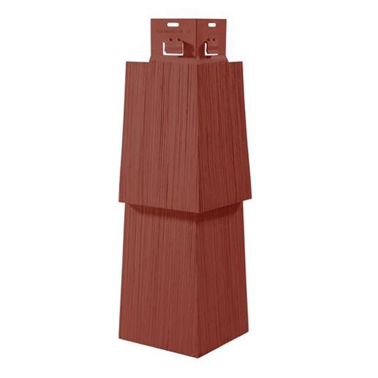 Cedar Impressions® Double 7" Staggered Perfection Mitered Corner Post