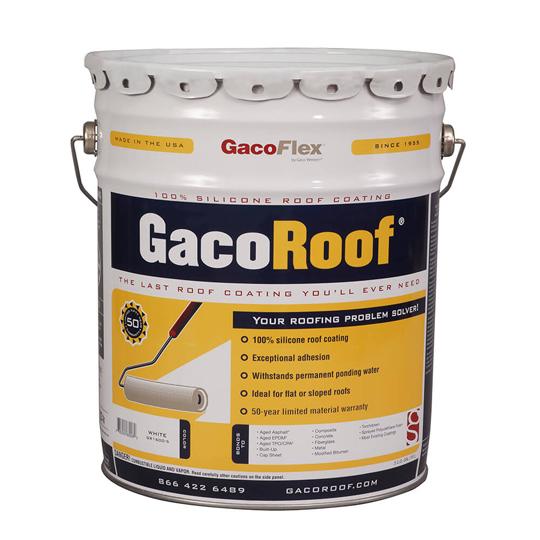 GacoRoof® Silicone Roof Coating - 5 Gallon Pail