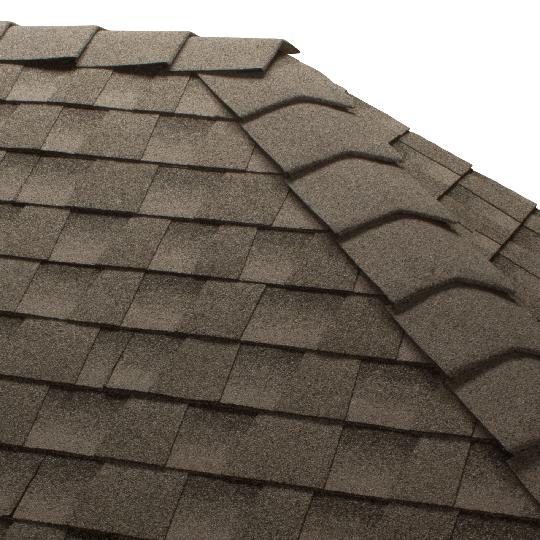 TimberCrest™ Premium SBS-Modified Ridge Cap Shingles