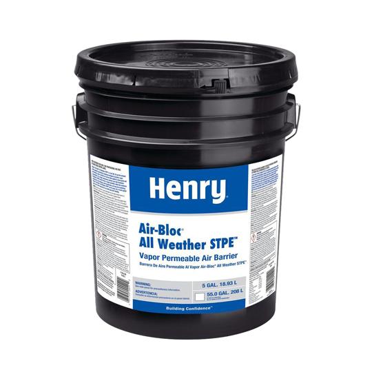 Air-Bloc® All Weather STPE™ Fluid Applied Vapor Permeable Air Barrier - 5 Gallon Pail